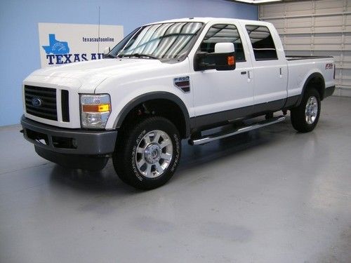 We finance!!!  2009 ford f-250 fx4 4x4 diesel auto trail brake tow 20 rims!!!