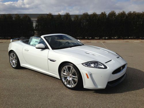 New jaguar xkr-s convertible