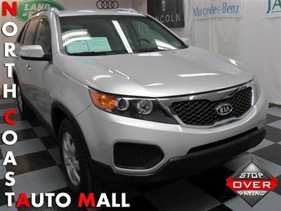 2012(12)sorento lx awd fact w-ty only 17k keyless 3rd row sts bluethooth ipod