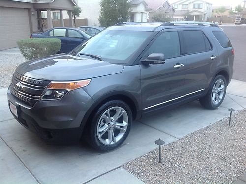 2013 ford explorer limited fwd,3.5l,auto,camera,leather,like new,16,000 miles