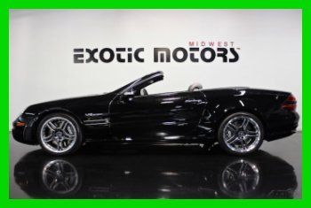 2006 sl65 amg roadster 604 hp, black on charcoal, msrp $188,375!