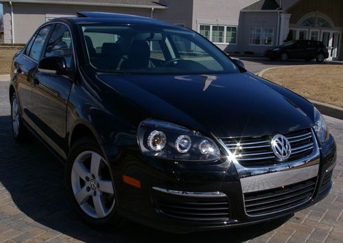 2009 volkswagen jetta sel, leather, sunroof, rebuilt, 3 month/4500 warranty