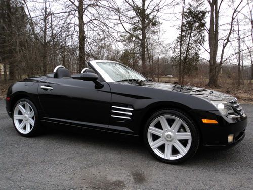 2006 crossfire blk ltd convertible11450 original miles new $40k now $19995/offer