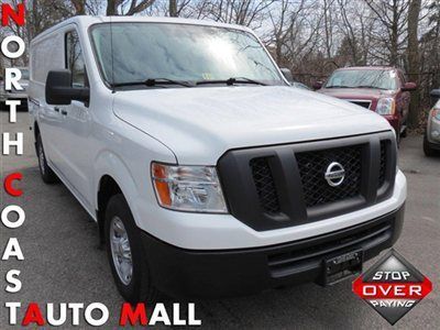 2012(12)cargo van nv1500 4.0l only 38k white/gray cruise aux abs save huge!!!