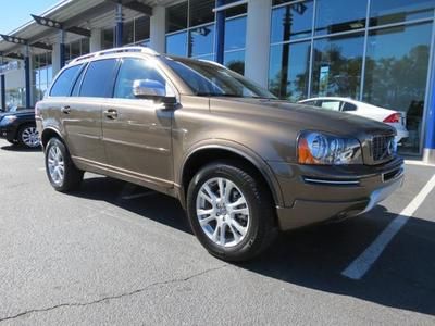 2013 volvo xc90 power glass moonroof/leather seats/3rd row seat/18" alloy wheels