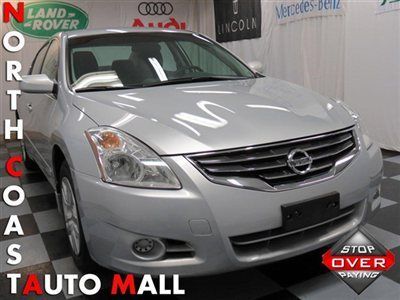 2010(10)altima s 2.5l fact w-ty only 31k silver/black go button cruise abs save!