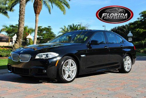 2011 bmw 550 m sport premium 2 heads-up display navigation mrsp of $76,875