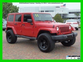 2011 jeep wrangler unlimited sahara 22k mile*4wd*navigation*hard top*heated seat