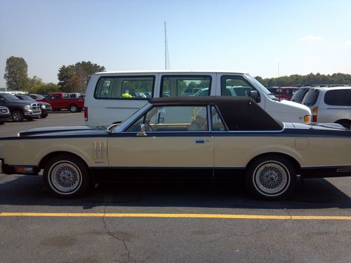 1983 lincoln mark vi bill blass sedan 2-door 5.0l 72000 actual miles