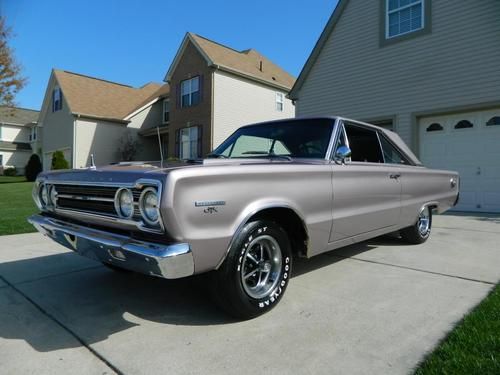 Restored ** 1967 plymouth gtx belvedere ** (rs23) 440 v8 super commando 450+hp