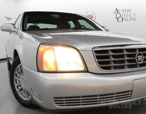 We finance 2003 cadillac deville dhs clean carfax 85k lthrhtdsts bose rrprkasst