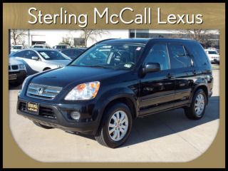2006 honda cr-v 4wd ex at se   leather sunroof low miles