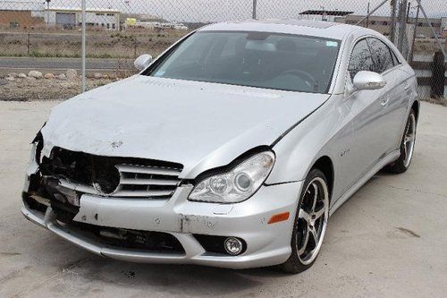 2007 mercedes-benz cls-63 amg salvage repairable rebuilder runs!!! amg!!