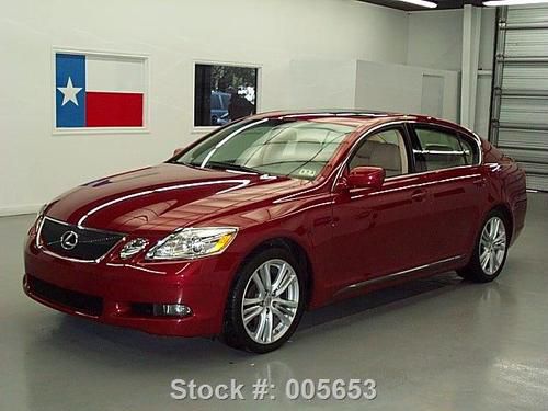 2007 lexus gs450h hybrid sunroof nav rear cam only 60k  texas direct auto