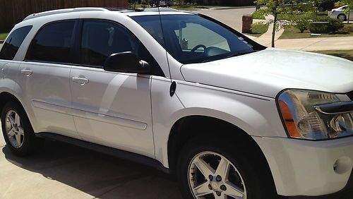 Auto, chevrolet, equinox, 4wd, white, suv, sport utiity, 2005