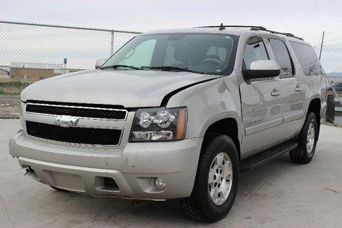 2007 chevrolet suburban lt damaged rebuilder only 53k miles priced to sell l@@k!