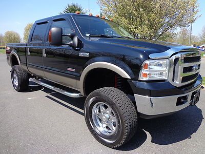 Beautiful 2005 f-350 super duty turbo diesel crewcab 4x4 lariat fx4 no reserve