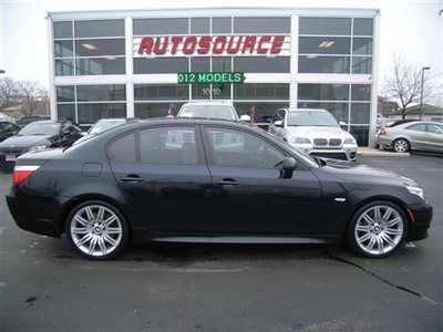 2008 bmw 550 sport pkg prem. pkg navigation bluetooth low miles carbon black!!!!