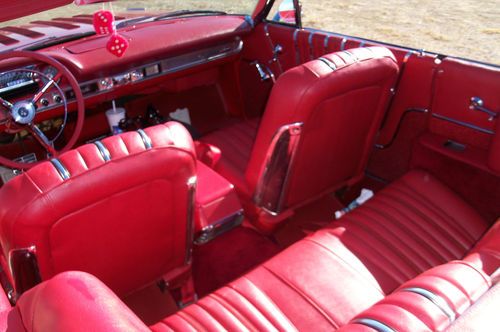 1963 ford galaxie 500 xl convertable red 6.4l 390 v-8