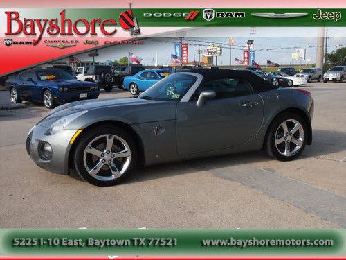 2007 pontiac solstice gxp convertible 5 speed manual