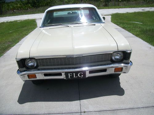 1971 chevrolet nova 4 door sedan v-8 automatic a/c