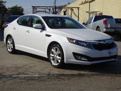 2012 kia optima ex damaged clean title runs! economical low miles export welcome