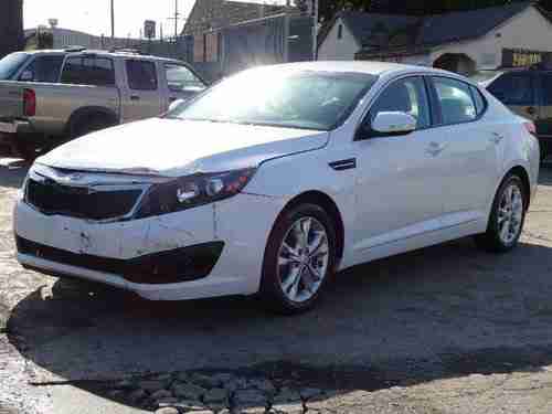 2012 Kia Optima EX Damaged Clean Title RUNS! Economical Low Miles Export Welcome, US $9,950.00, image 2