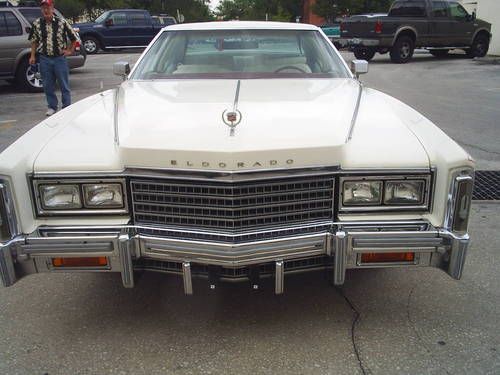 1978 eldorado biarritz 2 door v-8 vintage coupe