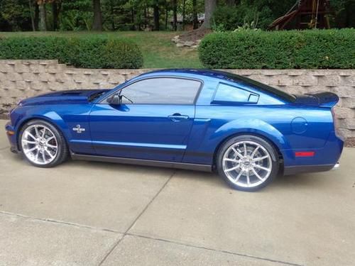 Ford mustang shelby gt 2009 super snake perfect condition signed carroll shelby
