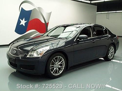 2007 infiniti g35 journey sedan premium sunroof 41k mi texas direct auto