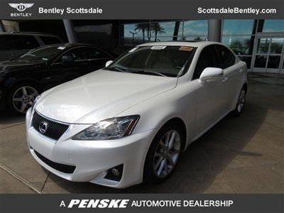 2012 lexus is 250 4dr sport sdn auto rwd