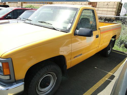 1995 gmc sierra c/k 3500 reg. cab 8-ft. bed 2wd