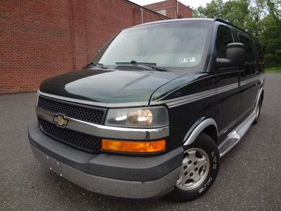 Chevrolet express conversion van customizers power sofa  cold a/c no reserve