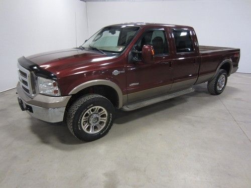 06 ford f250 6.0l turbo diesel auto 4x4 crew long king ranch 2 owner  80 pics