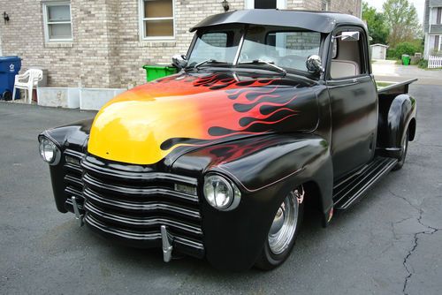 1950 chevy pickup truck,streetrod,old school,ratrod,custom