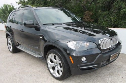 08 4.8i awd 4.8l 21k miles black tan leather sunroof navigation we finance texas