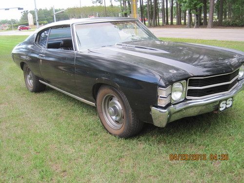 1971 Chevrolet Chevelle Malibu Hardtop 2-Door 5.7L ALL ORIGINAL, image 3