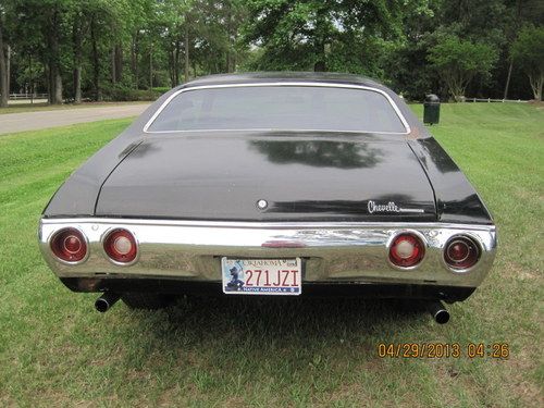 1971 Chevrolet Chevelle Malibu Hardtop 2-Door 5.7L ALL ORIGINAL, image 4