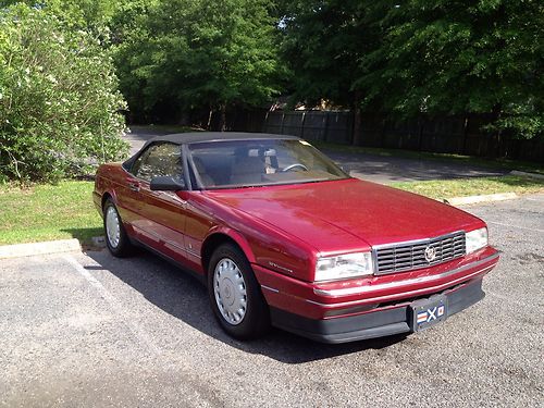 1993 cadillac allante value leader convertible 2-door 4.6l