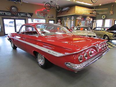 1961 impala bubble top 409 2 door hardtop