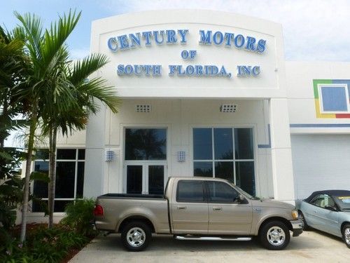 2003 ford f-150 4dr 2 owner leather