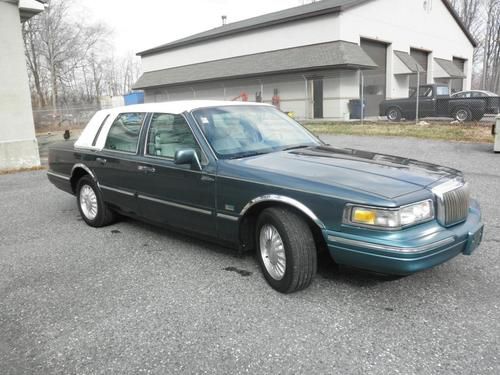 1996 lincoln town car signature series sedan jack nicklaus edition no reserve