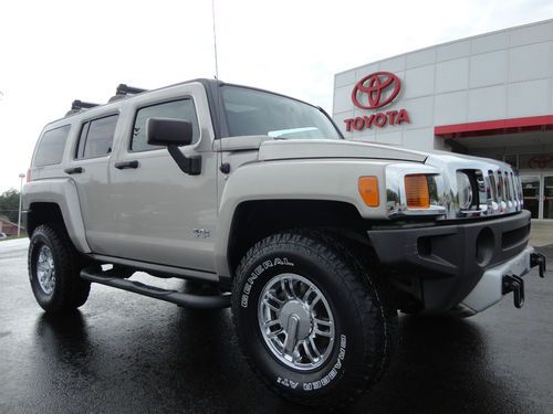 2008 hummer h3 4x4 heated leather sunroof rear dvd navigation xbox video 4wd