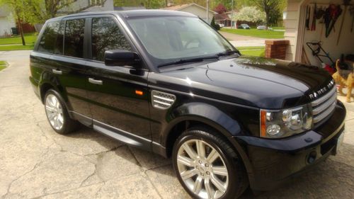 2008 Land Rover Range Rover Sport Supercharged NAV, Stormer Wheels, DVD Package, US $37,500.00, image 2