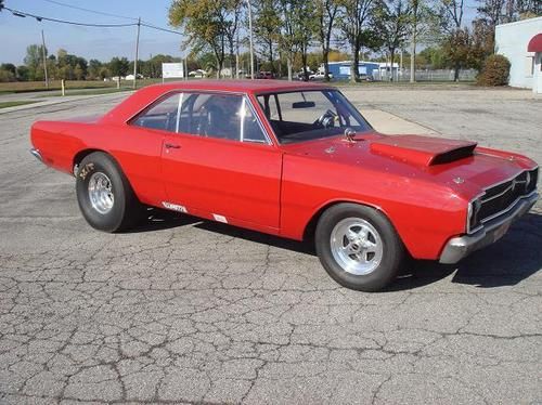 1969 dodge dart gts hemi clone mopar super stock drag race hot rat rod promod