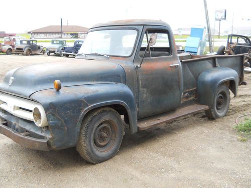 1953 ford f-250 pickup truck original paint patina rat rod