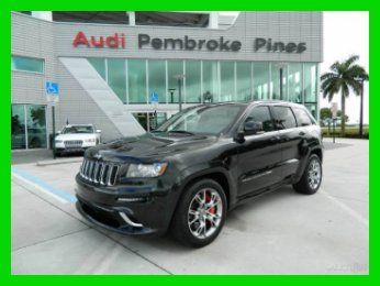 12 srt8 used 6.4l v8 16v automatic 4wd suv premium leather black navi tow clean