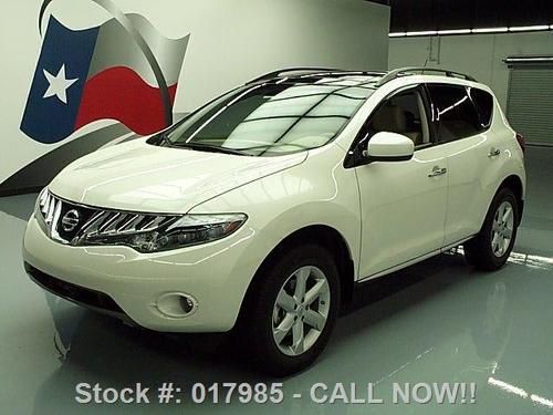 2010 nissan murano sl tech dual sunroof rear cam 35k mi texas direct auto