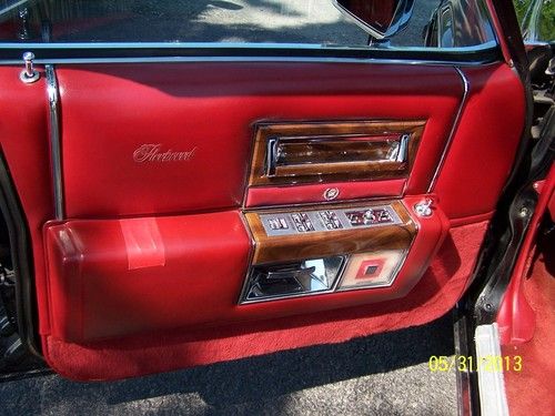 1986 Cadillac Fleetwood Brougham Black / Red Leather Fabulous Condition Exc, image 14