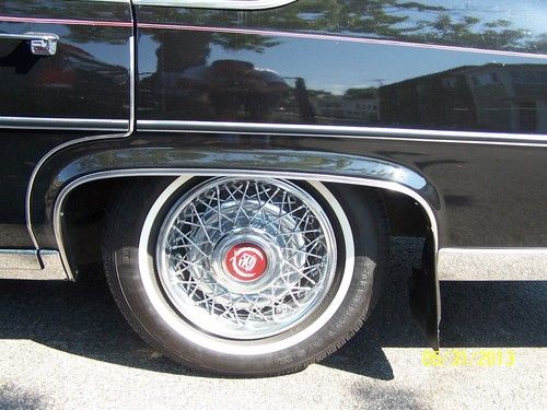 1986 Cadillac Fleetwood Brougham Black / Red Leather Fabulous Condition Exc, image 15